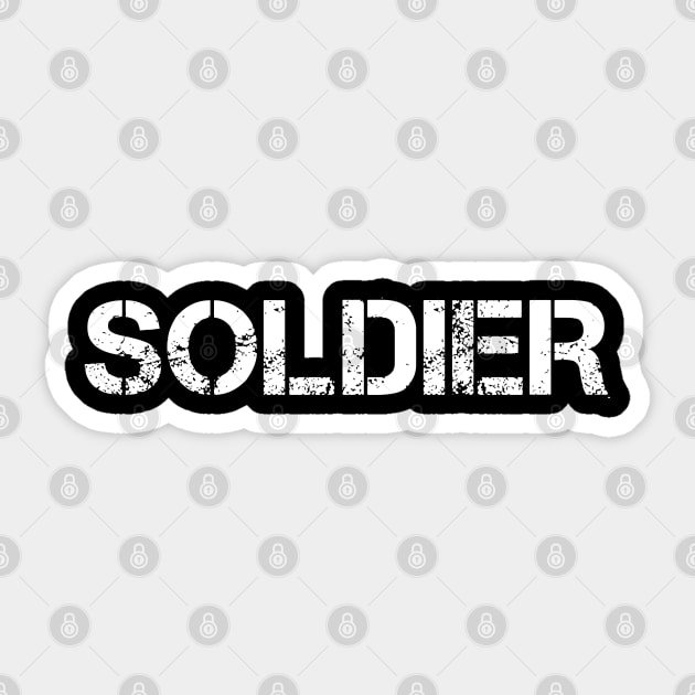 Soldier Sticker by Coolthings